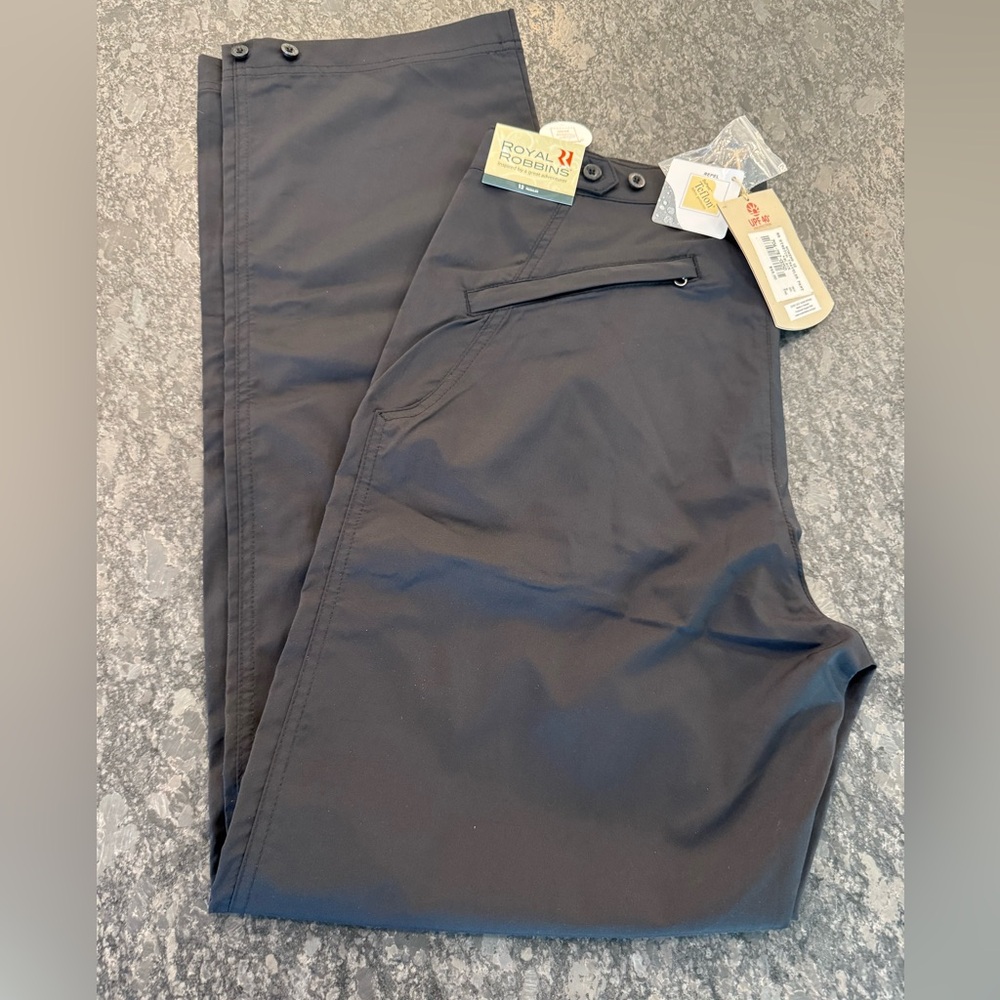 Women’s Royal Robbins Black Adventure / Travel Pants